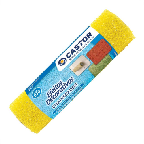Rolo Textura Castor 23Cm Sem Cabo 30