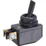 Chave Margirius Cs301Dafb2 Liga/Desliga Unipolar Preta Pa000126 - Kit C/10 