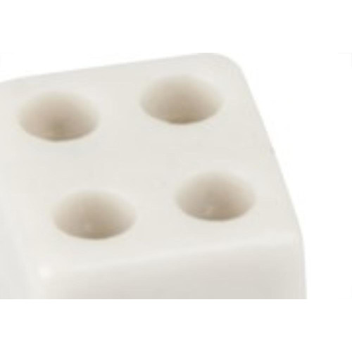 Conector Porcelana Sindal 06Mm 2 Bornes 000.0302.Pr.B - Kit C/12 