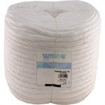 Corda Polipropileno Trancada Riomar 12Mm Branca 200M 