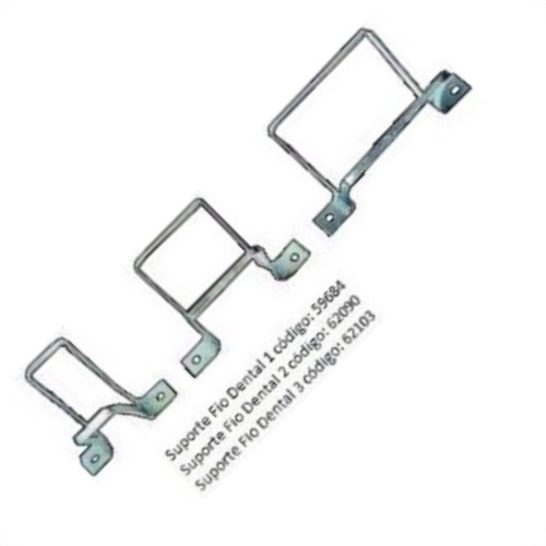 Suporte Disjuntor Fio Dental 03 40 - Kit C/10 