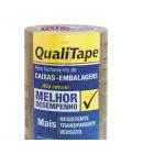 Fita Embalagem Adelbras Marrom 48 X 45  - Kit C/4 
