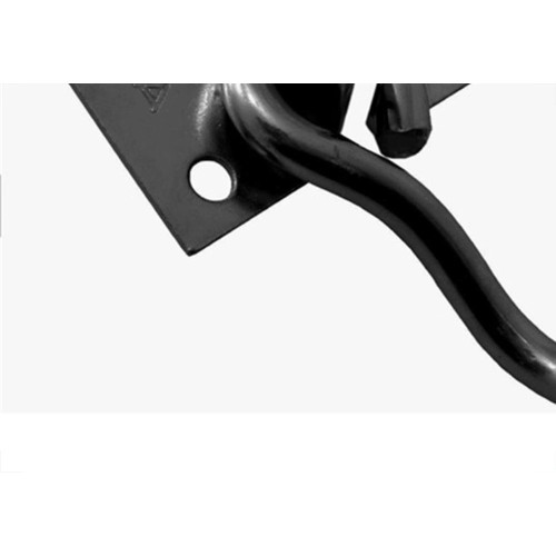 Gancho Rede Alianca 1371 Zincado Preto Parafusar Par 11581 - Kit C/10 