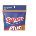 Luva Sanro Plus Forrada LaranjaTam.M Par 