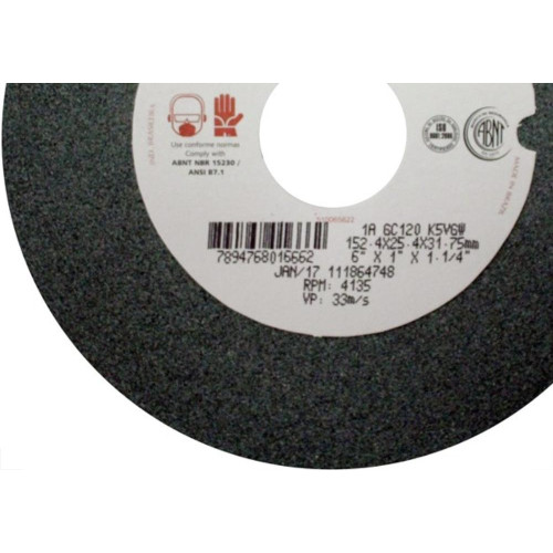 Rebolo Carborundum Widea 6X1'' Gr120 