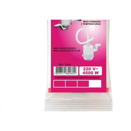 Resistencia Lorenzetti Torneira/Aquecedor 220V 4400W 755A 