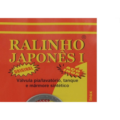 Ralinho Tela Inox Lavatorio/Tanque Japones I 20002