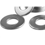 Arruela Lisa Zincada Lgsteel Tam.M 1'' 1Kg +-25 Pecas 