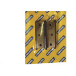 Dobradica Merkel 129 Ferro Latonado Oxidado 2.1/2'' Blister Com 3 Pecas 