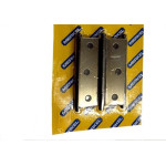 Dobradica Merkel 129 Ferro Latonado Oxidado 3'' Blister Com 3 Pecas 