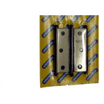 Dobradica Merkel 129 Ferro Latonado Oxidado 3.1/2'' Blister Com 3 Pecas 