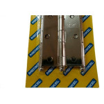 Dobradica Merkel 129 Ferro Niquelado 3.1/2'' Blister Com 3 Pecas 
