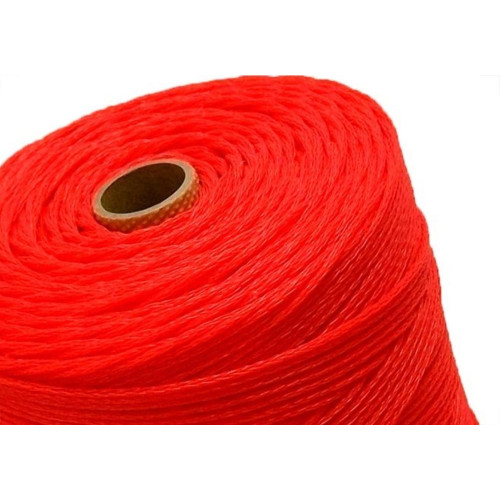 Varal Corda Nylon Unifio Vermelho 400M 