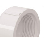 Caps Branca Tigre Rosca Rosca 1/2 X 1/2  - Kit C/50 