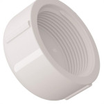 Caps Branca Tigre Rosca Rosca 3/4 X 3/4  - Kit C/50 