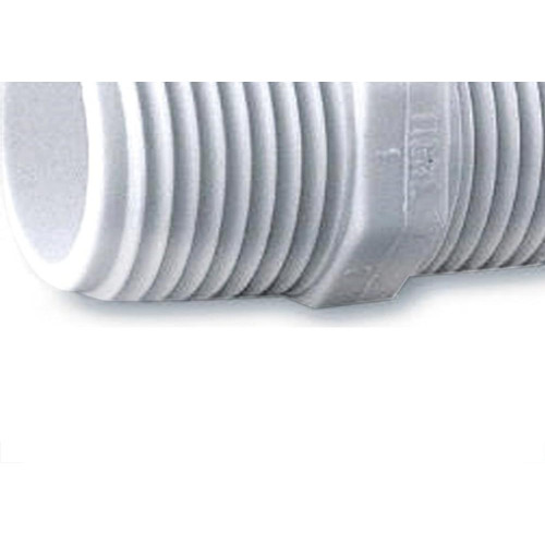 Niple Branco Tigre Rosca Rosca 1/2 X 1/2  - Kit C/40 