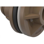 Adaptador Marrom Tigre Com Flange 25M  - Kit C/12 