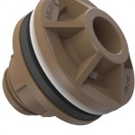 Adaptador Marrom Tigre Com Flange 60M 