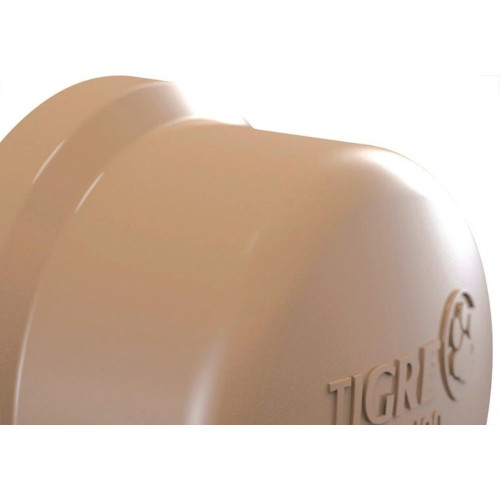 Caps Marrom Tigre Liso Liso 60Mm 