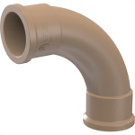 Curva Marrom Tigre Liso Liso 50Mm X 90''  - Kit C/10 