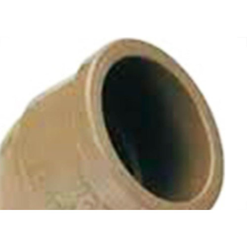 Cotovelo Marrom Tigre Liso Liso 60Mm X 45'' 