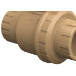 Registro Esfera Pvc Tigre Com Uniao 60Mm Liso Liso 