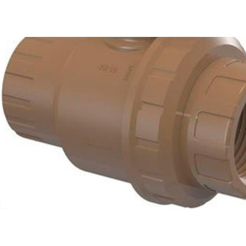Registro Esfera Pvc Tigre Com Uniao 2'' Rosca Rosca 