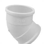 Tigre Esgoto Cotovelo 40Mm X 45''  - Kit C/25 