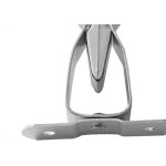 Fixador Porta Alianca Rodape 86151/1 Zincado 11406 - Kit C/10 
