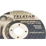 Disco De Corte Para Refratario Telstar 110 X 3,2 X 20 302206 - Kit C/10 