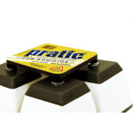 Pe Geladeira/Fogao Plastico Quadrado Pratic Branco