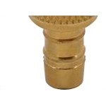 Uniao Torneira Metal Amarela Metais Rei 3/4X3/4 10081 - Kit C/6 