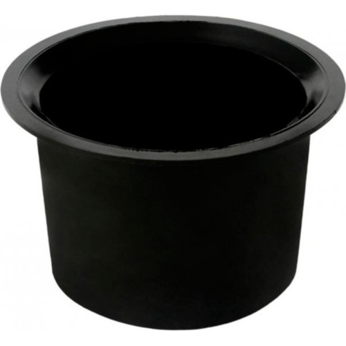 Bolsa Para Vaso Emave Plastica Preta 209 - Kit C/25 