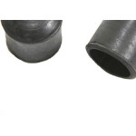 Ponteira Cadeira Forsan Borracha Preta  5/8'' 20Pecas 0052P