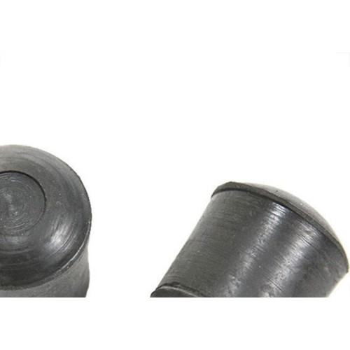 Ponteira Cadeira Forsan Borracha Preta  7/8'' 20Pecas 0054P