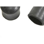 Ponteira Cadeira Forsan Borracha Preta  1.1/4'' 20 Pecas 0056P
