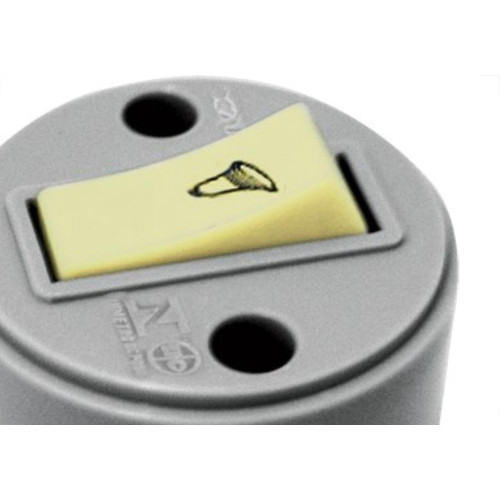 Interruptor Externo Perlex ''X'' Redondo 1 Campainha 1085