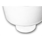 Bolsa Para Vaso Plastica Branca 1303 - Kit C/50 