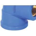 Cotovelo Azul Krona Liso Rosca 25Mm X 3/4'' 498 - Kit C/20 