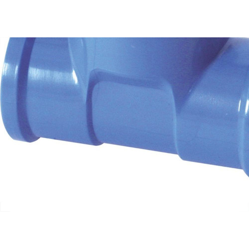 Tee Azul Krona Liso Rosca 25Mm X 3/4'' 505 - Kit C/20 