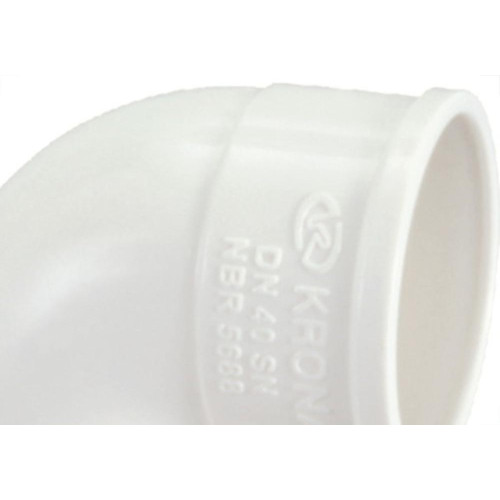 Cotovelo Esgoto Krona 40Mm X 90 616 - Kit C/50 