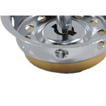 Cestinha Metal Metais Rei 3.1/2'' Cromada 10032