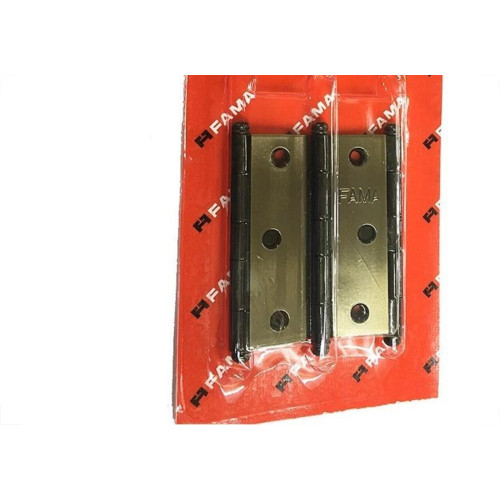 Dobradica Fama 1295 Ferro Oxidado 3.1/2'' Blister Com 3 Pecas 