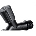 Torneira Plastica Herc Jardim 1/2 E 3/4'' 1128 - Kit C/12 