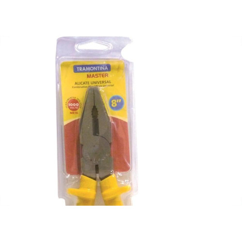 Alicate Universal Pvc Tramontina Oxidado 8'' Amarelo 