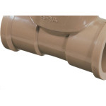 Tee Marrom Krona Liso Liso Rosca Reducao 25Mm X 1/2 495 - Kit C/20 