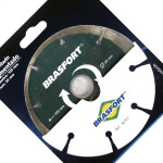 Disco Diamantado Brasfort Segmentado Seco 105Mm 8243