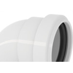 Cotovelo Esgoto Tigre Je Com Anel 40  - Kit C/25 