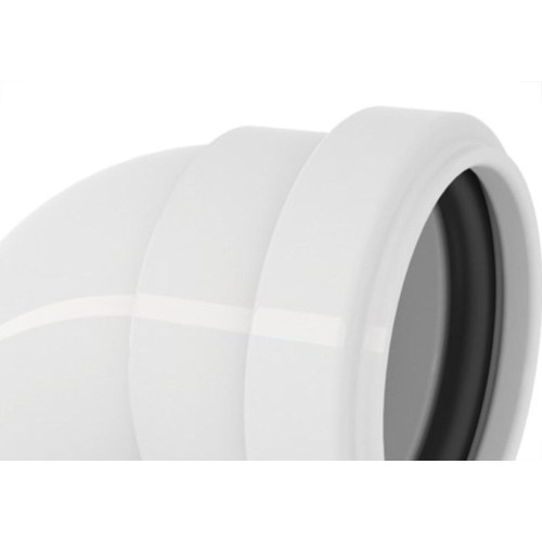 Cotovelo Esgoto Tigre Je Com Anel 40  - Kit C/25 