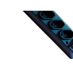 Filtro Linha Asantos Plastico 5 Tomadas Bivolt Com Mini Disj 3075